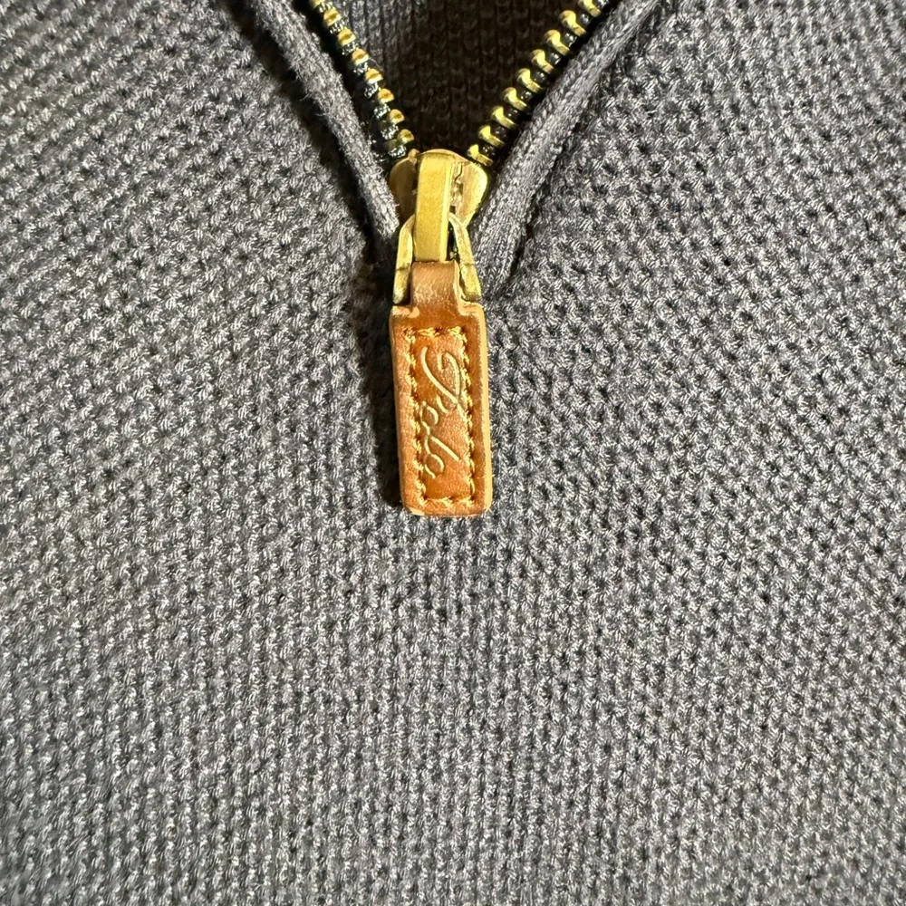 Polo Ralph Lauren Pima Cotton Quarter‎ Zip Sweater Preppy Golf Dadcore Size L